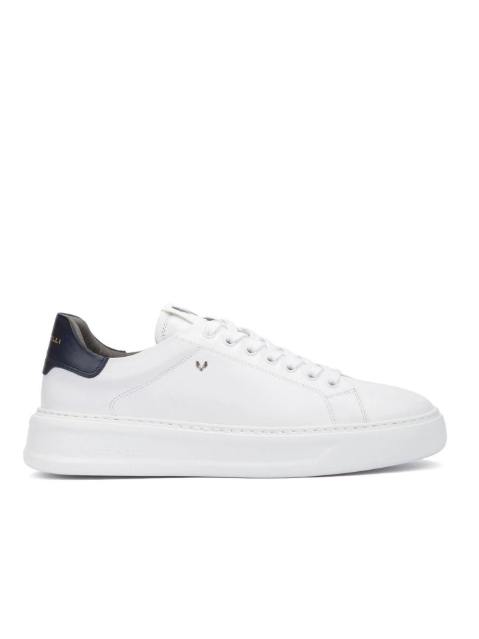 ZAPATILLAS BLANCAS DE SUELA LIGERA PARA HOMBRE MARTINELLI SULLIVAN C045-Z010P