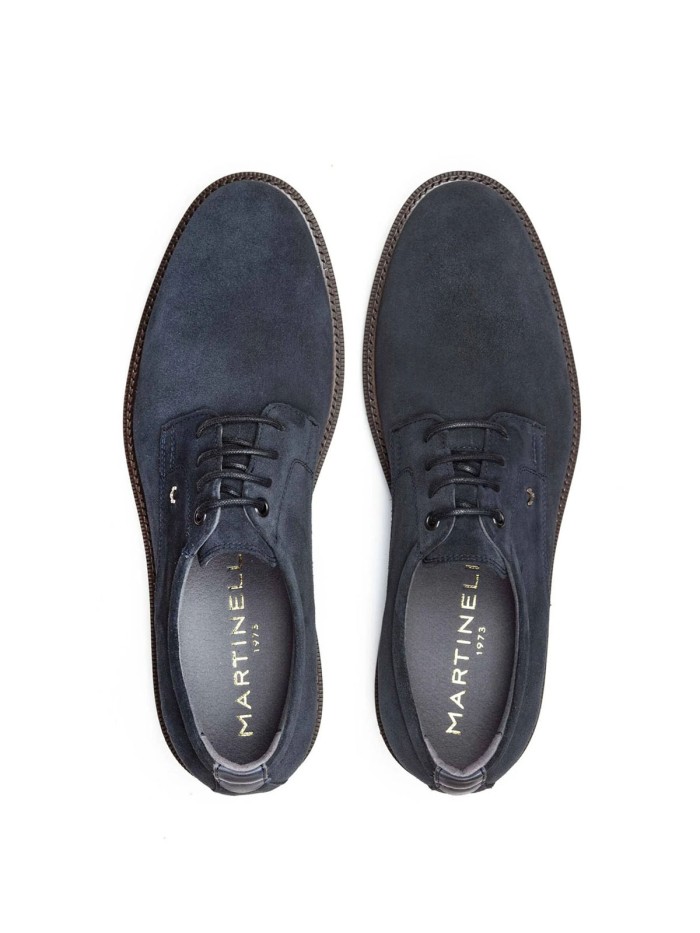 ZAPATOS DE VESTIR CON CORDONES EN PIEL MARTINELLI WATFORD 1689-2889X MARINO