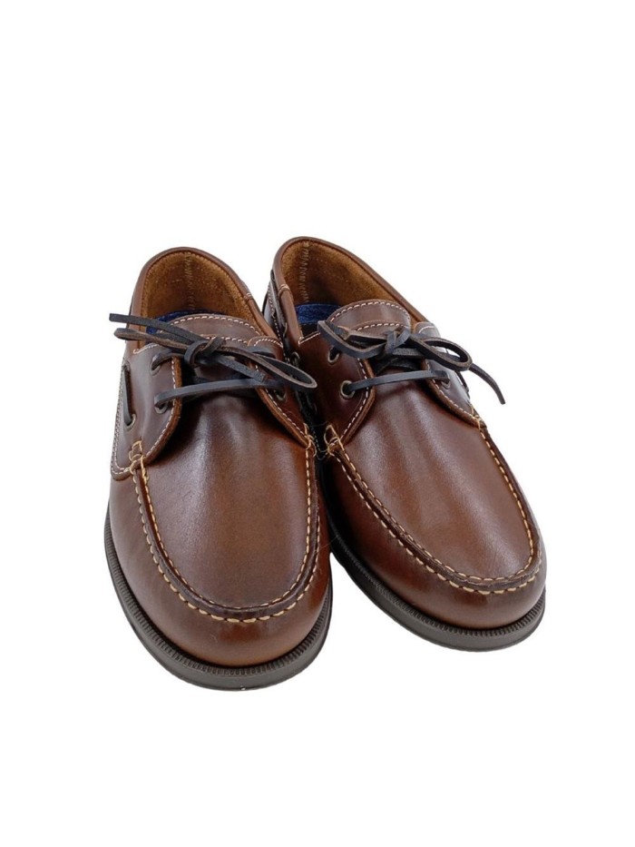 NÁUTICOS CLÁSICOS DE PIEL PARA CABALLERO MESQUITA SHOES 350 CUERO