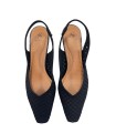 ZAPATO DE SALÓN DESTALONADO PARA MUJER MISS ELASTIC Parigi Calado NEGRO