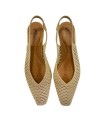 ZAPATO DE SALÓN DESTALONADO PARA MUJER MISS ELASTIC Parigi Calado BEIGE