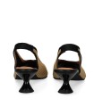 ZAPATOS DESTALONADOS DE TEJIDO ADAPTABLE CON TACÓN MISS ELASTIC 076535-65-77/77 BICOLOR