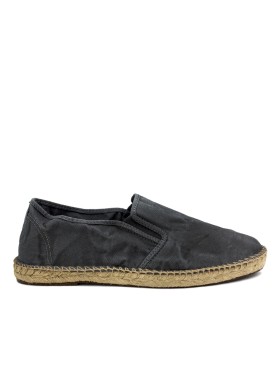 ESPARTEÑAS DE YUTE EN TENDENCIA PARA CABALLERO NATURAL WORLD OLD TREBOL 325E NEGRO