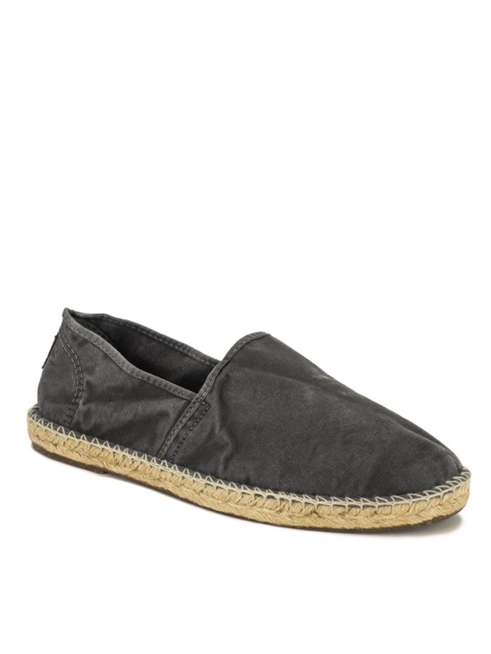 ESPARTEÑAS DE YUTE EN TENDENCIA PARA CABALLERO NATURAL WORLD OLD TREBOL 325E NEGRO