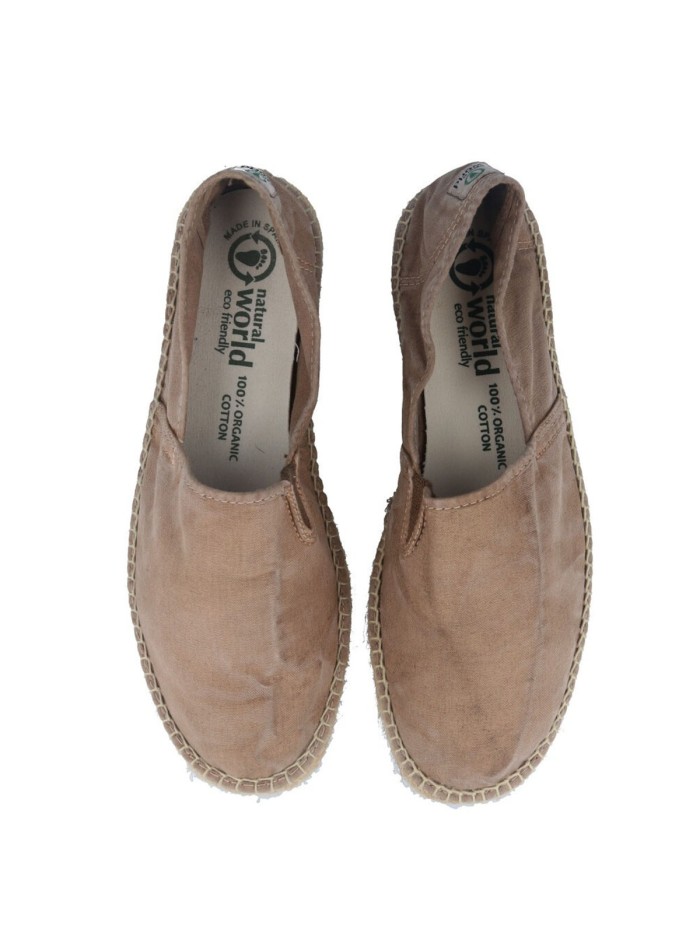 ESPARTEÑAS DE YUTE PARA CABALLERO NATURAL WORLD OLD TREBOL 325E YUTE BEIGE