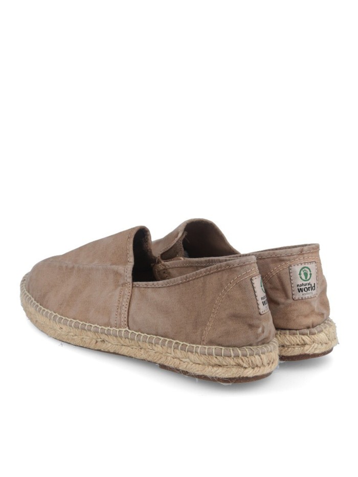 ESPARTEÑAS DE YUTE PARA CABALLERO NATURAL WORLD OLD TREBOL 325E YUTE BEIGE