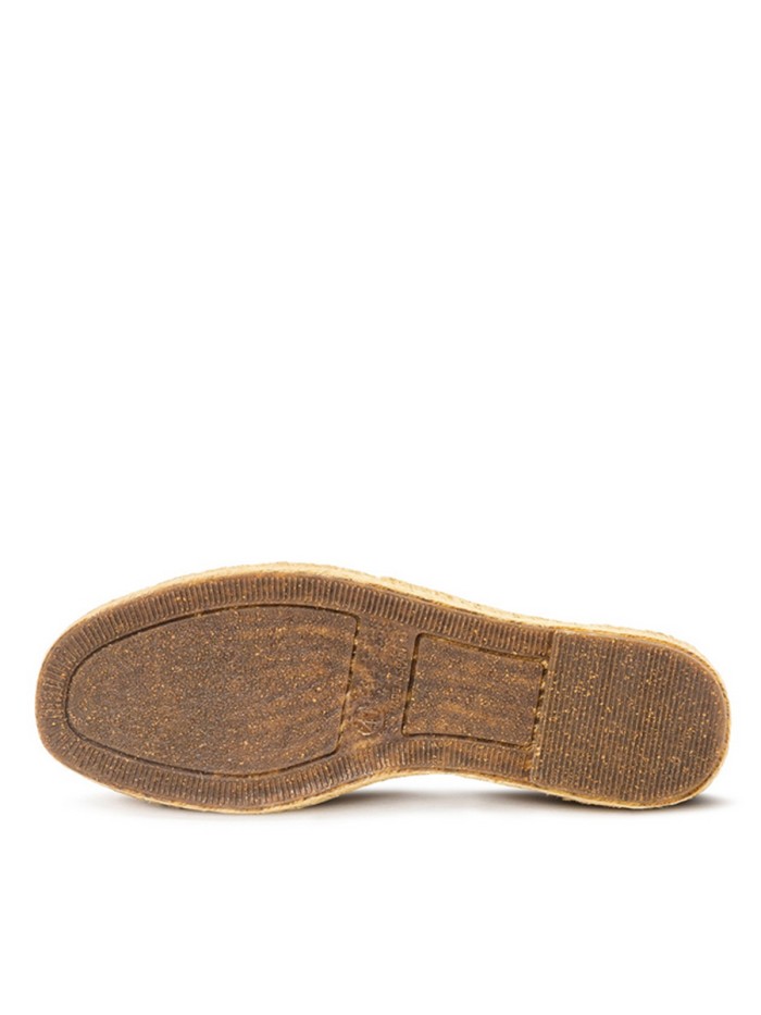 ESPARTEÑAS DE HOMBRE CÓMODAS-LIGERAS-SOSTENIBLES NATURAL WORLD 325E YUTE ROJO