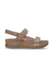 SANDALIAS BIO DE VELCROS PARA MUJER PANAMA JACK SELMA B18 STONE