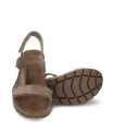 SANDALIAS BIO DE VELCROS PARA MUJER PANAMA JACK SELMA B18 STONE