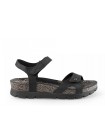 SANDALIAS DE PIEL PANAMA JACK PARA MUJER SULIA BASICS B2 NEGRO