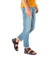 SANDALIAS DE PIEL CON VELCRO PARA CABALLERO PANAMA JACK RUSELL C2 MARRÓN