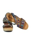 SANDALIAS MULICOLOR DE TACÓN PARA MUJER PENELOPE 6472