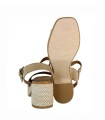 SANDALIAS CÓMODAS ESTILO BOHO CHIC PARA MUJER EN PIEL SERRAJE PENELOPE 6461 CAMEL