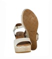 SANDALIAS DE PIEL CON CUÑA DE YUTE PARA MUJER PENELOPE 6523 BEIGE