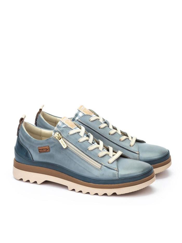 ZAPATOS MUJER CORDONES Y CREMALLERA VIGO W3W-6979C11 DENIM