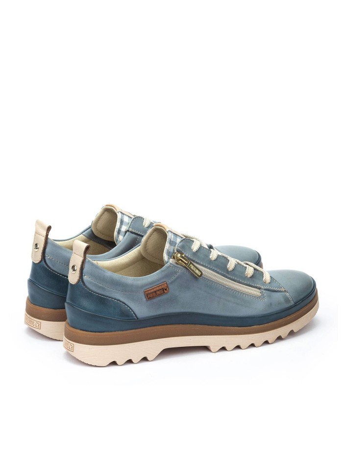 ZAPATOS MUJER CORDONES Y CREMALLERA VIGO W3W-6979C11 DENIM