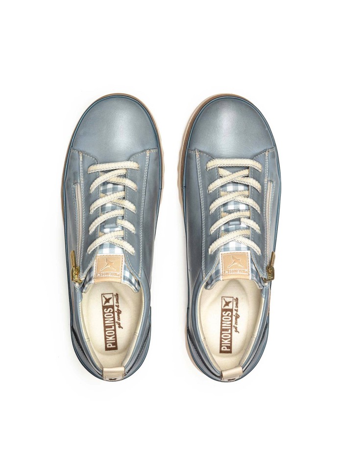 ZAPATOS MUJER CORDONES Y CREMALLERA VIGO W3W-6979C11 DENIM