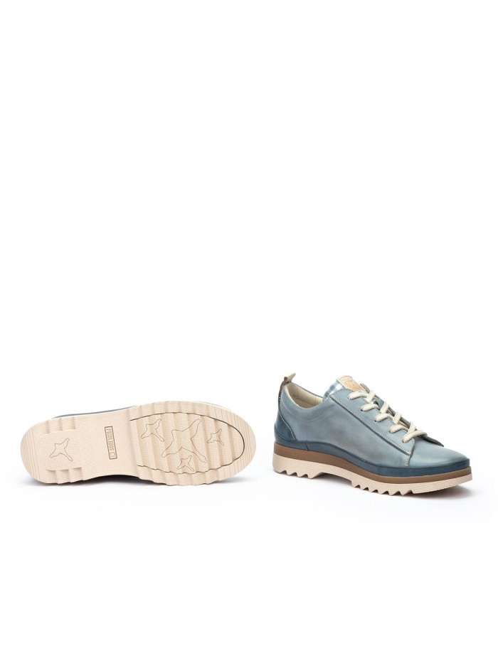 ZAPATOS MUJER CORDONES Y CREMALLERA VIGO W3W-6979C11 DENIM