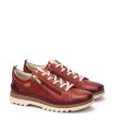 ZAPATOS MUJER CORDONES Y CREMALLERA VIGO W3W-6979C11 ROJO