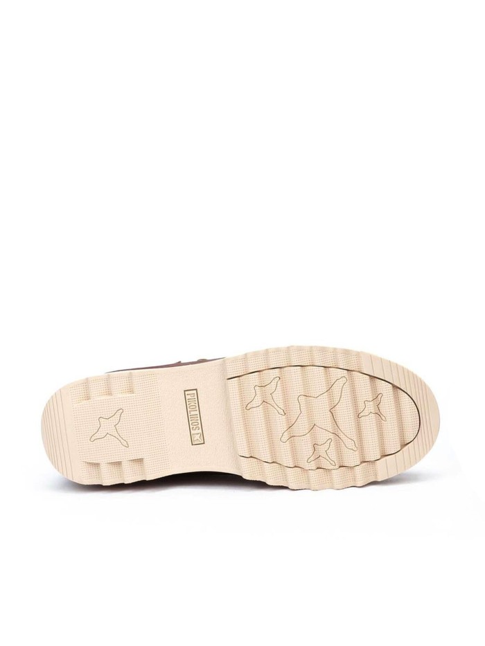 ZAPATOS MUJER CORDONES Y CREMALLERA VIGO W3W-6979C11 ROJO