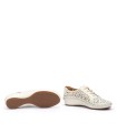 ZAPATO CALADO CON ELÁSTICOS PARA MUJER PIKOLINOS P. VALLARTA 655-4783 BEIGE