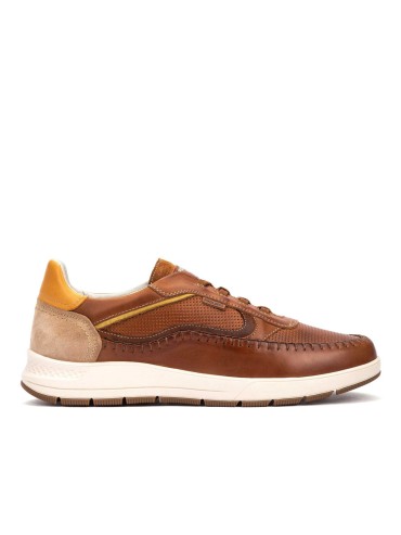 ZAPATOS DEPORTIVOS CON CIERRE ELÁSTICO PIKOLINOS SALAMANCA M7W-6423C1 CUERO