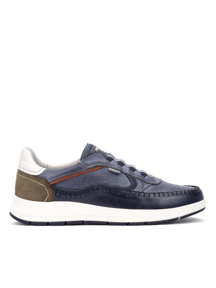 ZAPATOS CON CIERRE ELÁSTICO DE HOMBRE PIKOLINOS SALAMANCA M7W-6423C1 MARINO