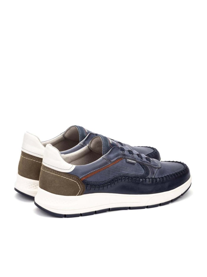 ZAPATOS CON CIERRE ELÁSTICO DE HOMBRE PIKOLINOS SALAMANCA M7W-6423C1 MARINO