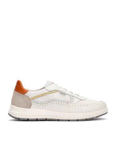ZAPATOS CON CIERRE ELÁSTICO PARA HOMBRE PIKOLINOS SALAMANCA M7W-6423C1 BLANCO
