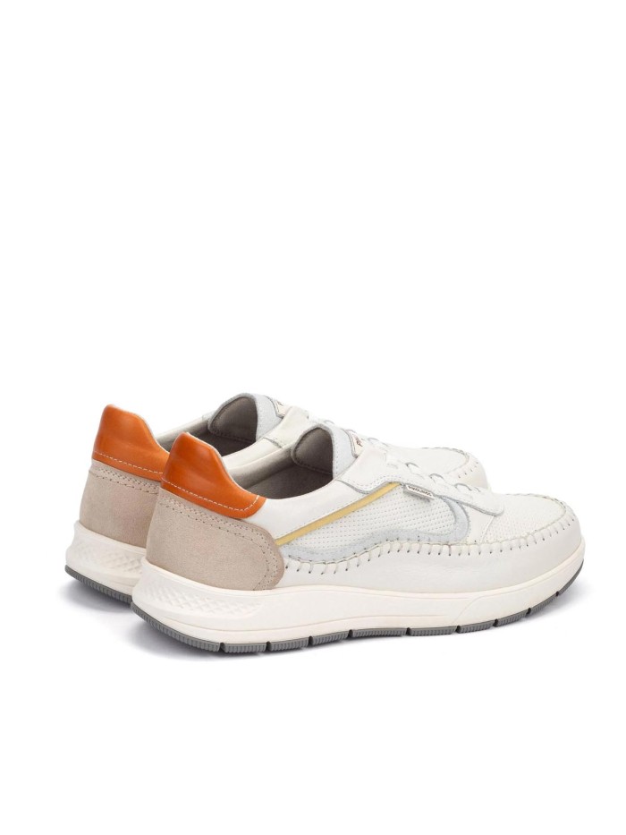 ZAPATOS CON CIERRE ELÁSTICO PARA HOMBRE PIKOLINOS SALAMANCA M7W-6423C1 BLANCO