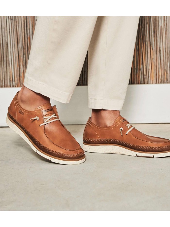 ZAPATOS CON ELÁSTICOS PARA HOMBRE PIKOLINOS SAN JUAN M6L-4274C1 CUERO