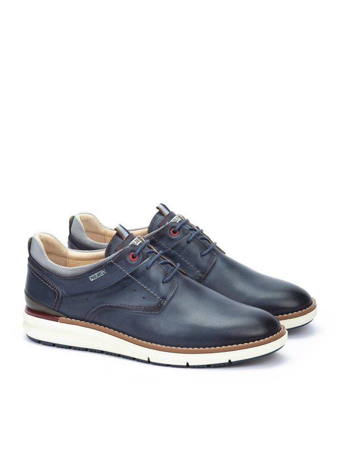 ZAPATOS DE CORDONES PIKOLINOS MANACOR M1A-4276C1 MARINO