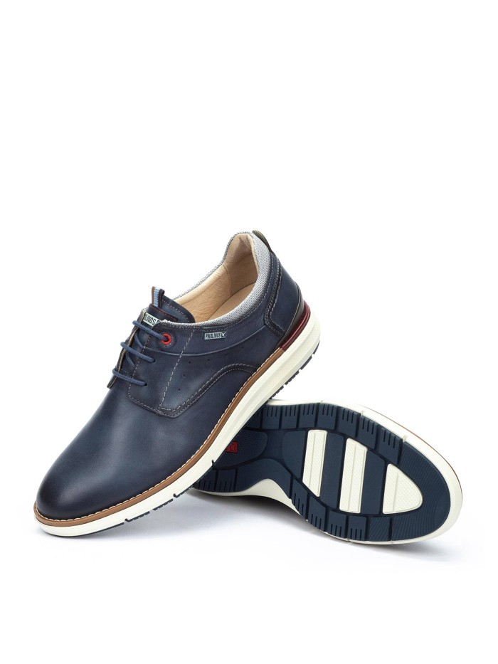 ZAPATOS DE CORDONES PIKOLINOS MANACOR M1A-4276C1 MARINO