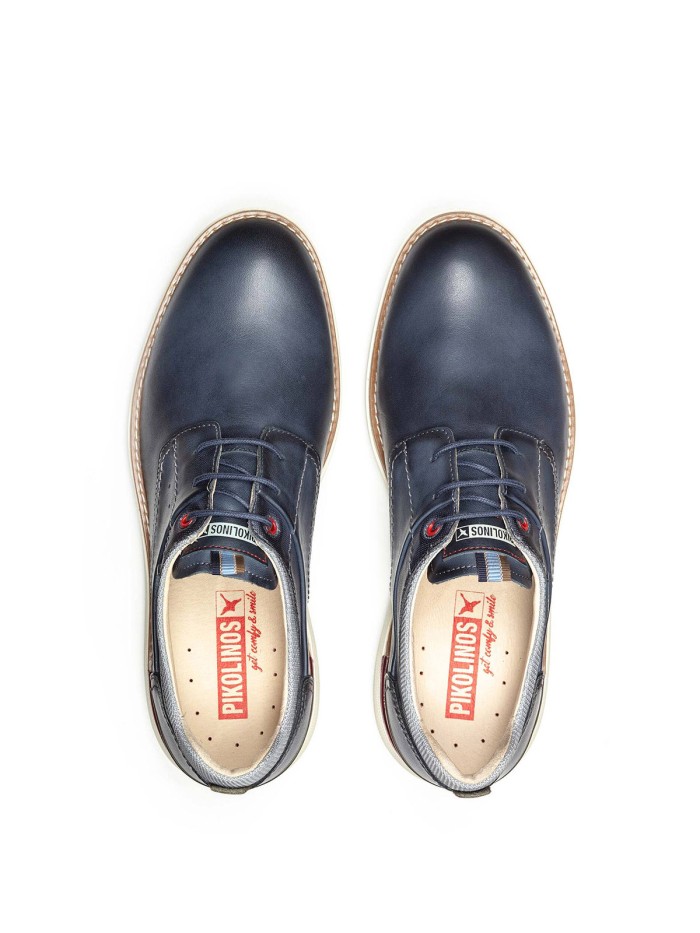 ZAPATOS DE CORDONES PIKOLINOS MANACOR M1A-4276C1 MARINO