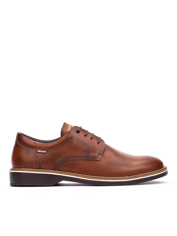 ZAPATOS DE PIEL CON CORDONES HOMBRE PIKOLINOS CARLET M6W-4311 CUERO