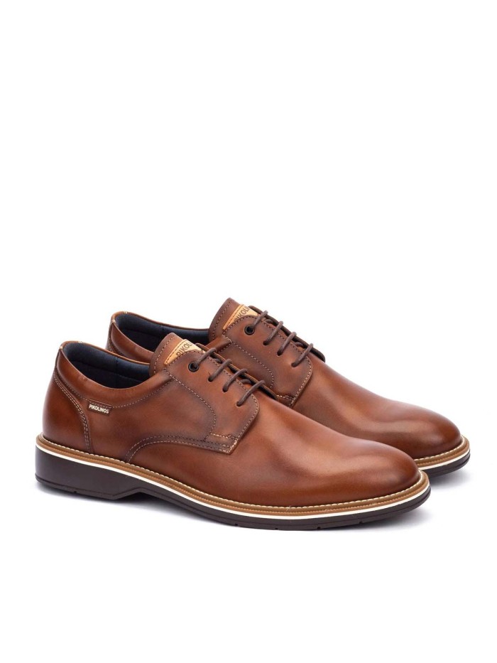 ZAPATOS DE PIEL CON CORDONES HOMBRE PIKOLINOS CARLET M6W-4311 CUERO