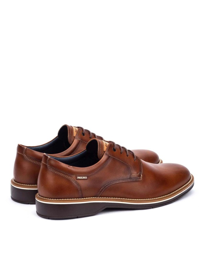 ZAPATOS DE PIEL CON CORDONES HOMBRE PIKOLINOS CARLET M6W-4311 CUERO