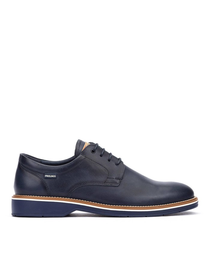 ZAPATOS DE PIEL CON CORDONES HOMBRE PIKOLINOS CARLET M6W-4311 MARINO