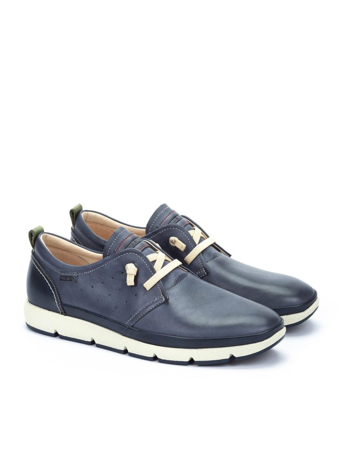 ZAPATO DEPORTIVO CON ELÁSTICO DE HOMBRE PIKOLINOS FUENCARRAL M4A-4266C1 MARINO