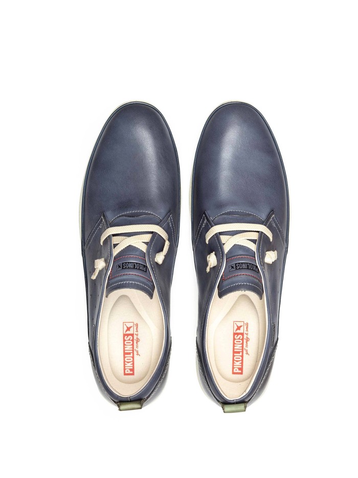 ZAPATO DEPORTIVO CON ELÁSTICO DE HOMBRE PIKOLINOS FUENCARRAL M4A-4266C1 MARINO