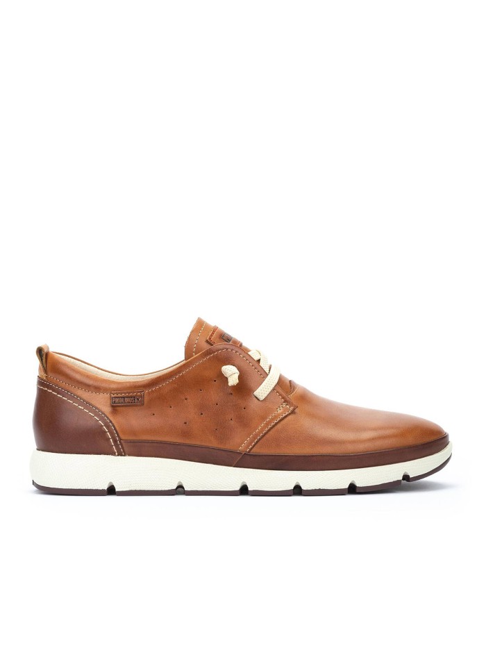 ZAPATO DEPORTIVO CON ELÁSTICOS PARA HOMBRE PIKOLINOS FUENCARRAL M4A-4266C1 BRANDY