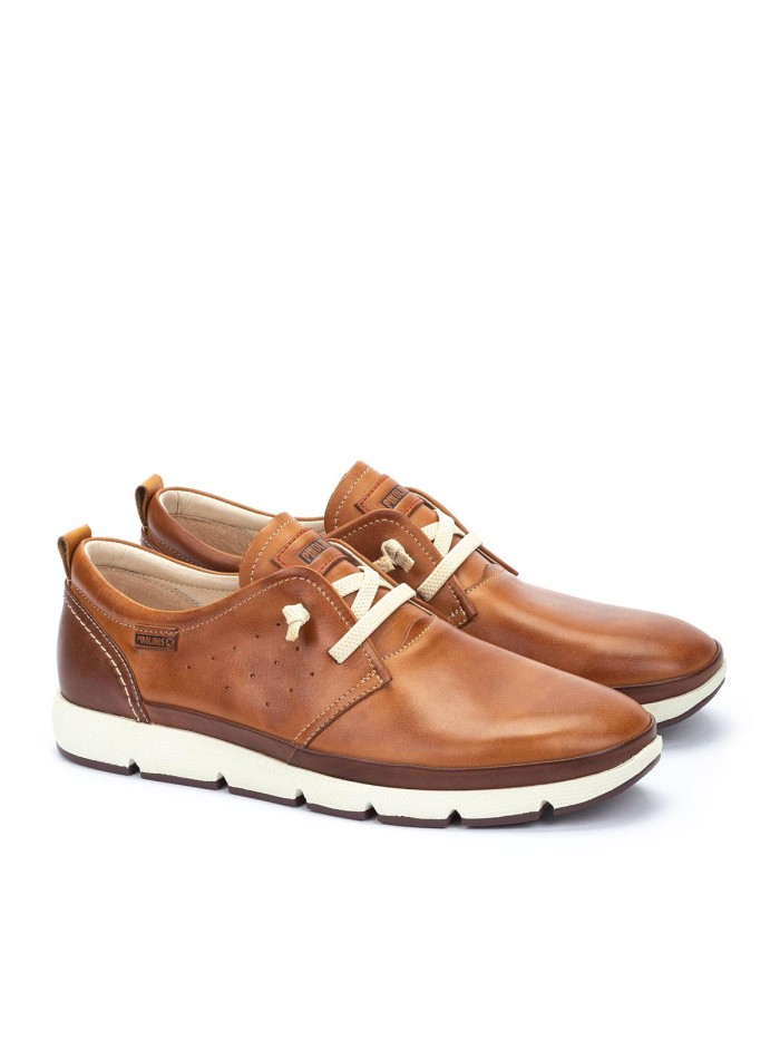 ZAPATO DEPORTIVO CON ELÁSTICOS PARA HOMBRE PIKOLINOS FUENCARRAL M4A-4266C1 BRANDY