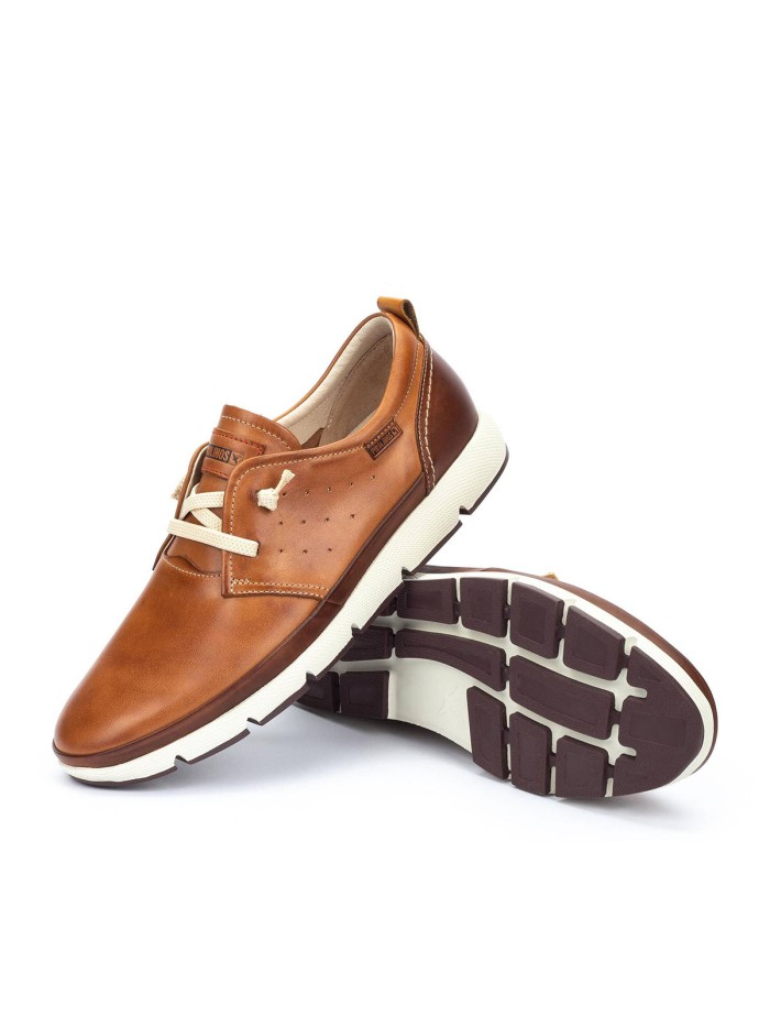 ZAPATO DEPORTIVO CON ELÁSTICOS PARA HOMBRE PIKOLINOS FUENCARRAL M4A-4266C1 BRANDY