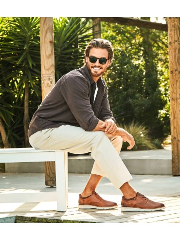ZAPATOS DE PIEL CON CORDONES HOMBRE PIKOLINOS MANACOR M1A-4276C1 CUERO