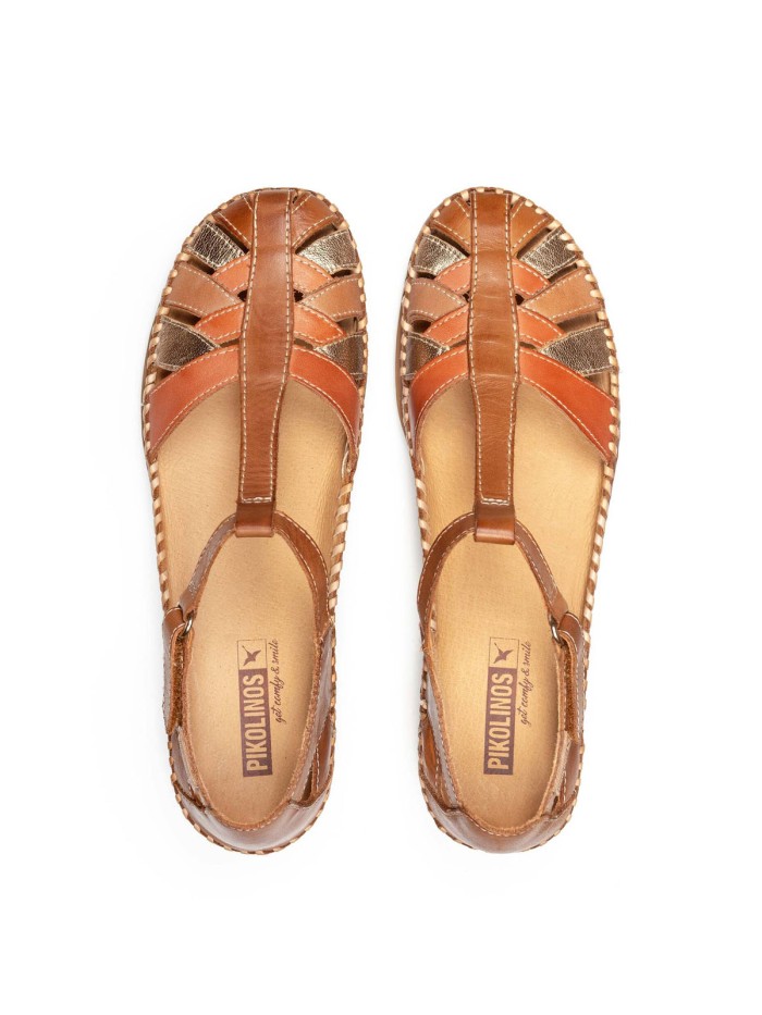 SANDALIAS CONFORT PARA MUJER PIKOLINOS CADAQUES W8K-0705C1 CUERO
