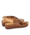SANDALIA DE PIEL EXTRA CONFORT PARA MUJER PIKOLINOS CADAQUES W8K-0848C1 CUERO