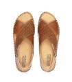 SANDALIA DE PIEL EXTRA CONFORT PARA MUJER PIKOLINOS CADAQUES W8K-0848C1 CUERO