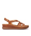 SANDALIA DE PIEL EXTRA CONFORT PARA MUJER PIKOLINOS CADAQUES W8K-1839 CUERO