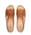 SANDALIA DE PIEL EXTRA CONFORT PARA MUJER PIKOLINOS CADAQUES W8K-1839 CUERO