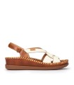 SANDALIA DE PIEL EXTRA CONFORT PARA MUJER PIKOLINOS CADAQUES W8K-1839C2 NATA